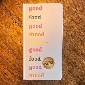 Weekly meal planner book